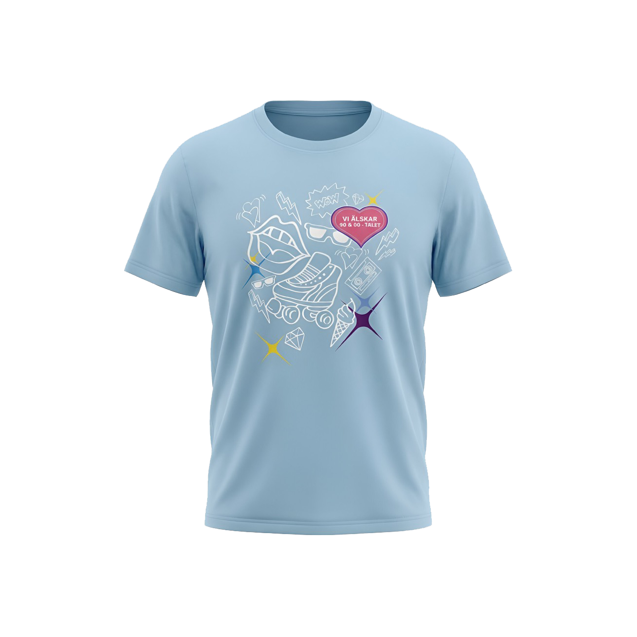 Vi Älskar - T-shirt Blå