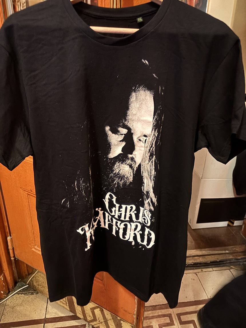 Chris Kläfford - Tee,  svart med bild