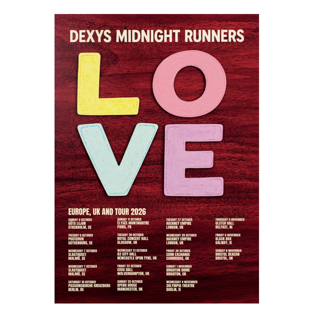 Dexys - Tour Poster A3