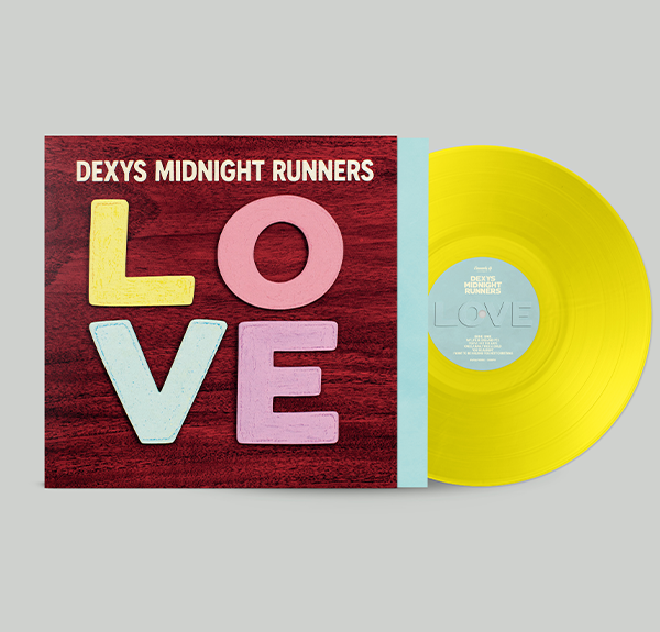 Dexys - LOVE LP (yellow) SIGNED