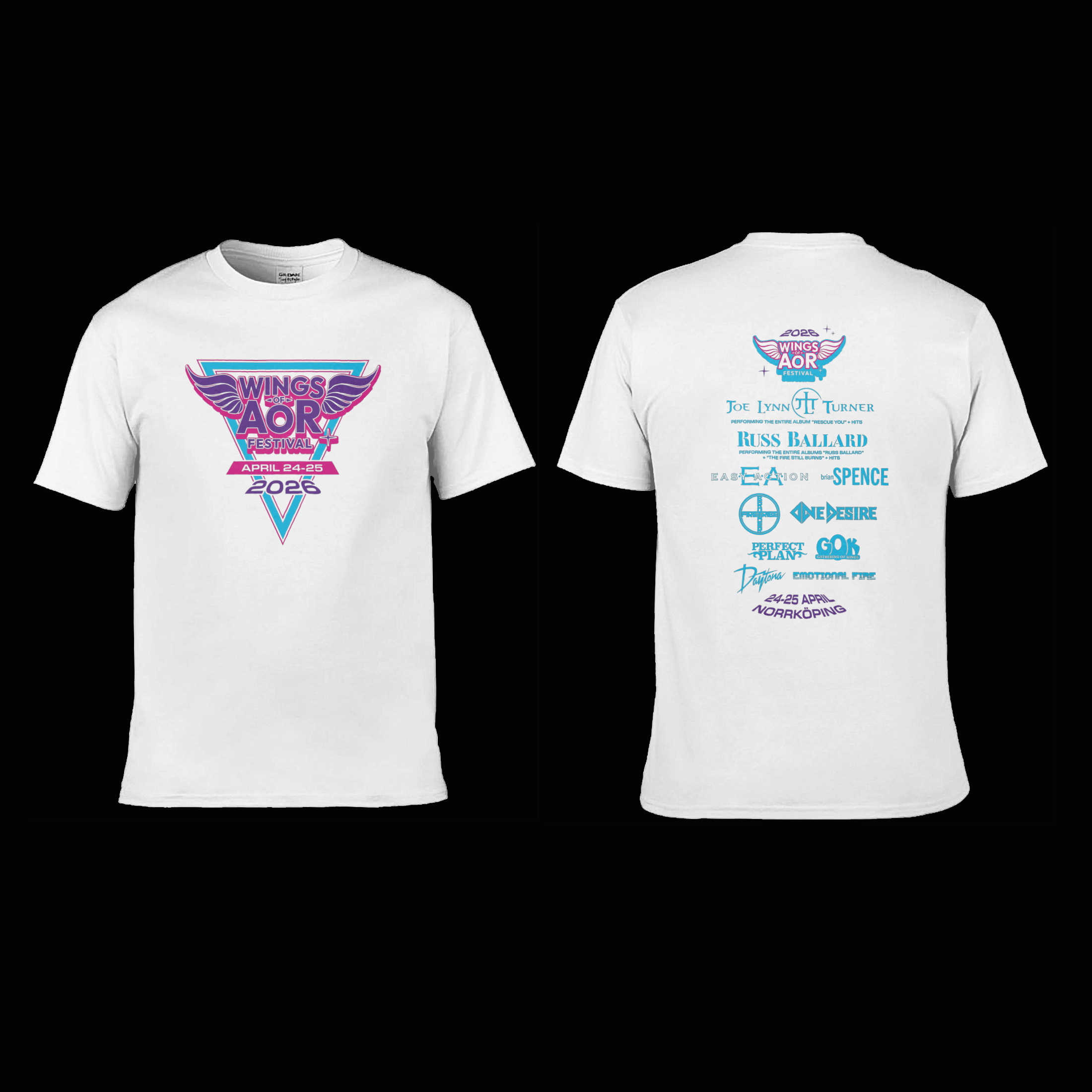 Wings of AOR - Festival T-shirt (DELTA edition) white