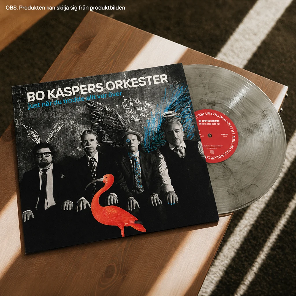 Bo Kaspers - LP - Just när du trodde allt var över (Vinyl) (Signerad - Limiterad Tour Edition)