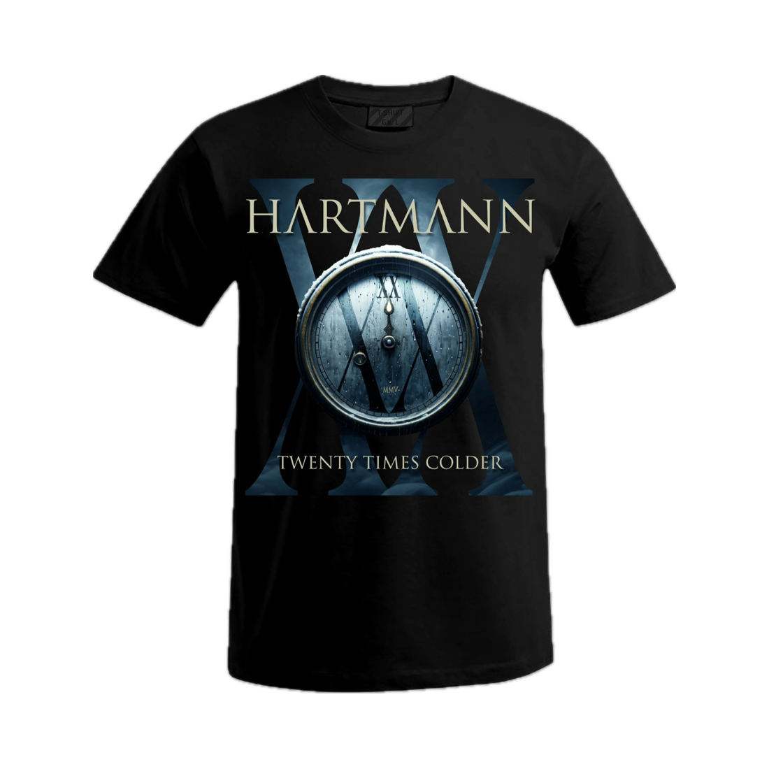 Hartmann - T-shirt Mens - "Twenty Times Colder“