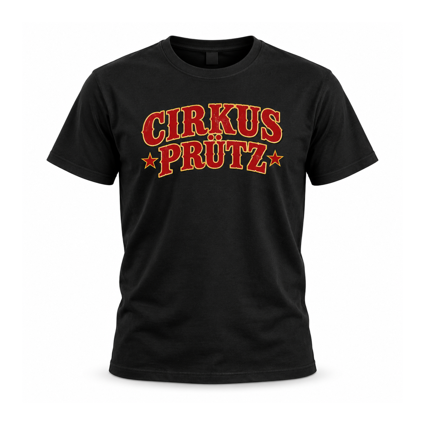Cirkus Prütz - T-shirt svart logga