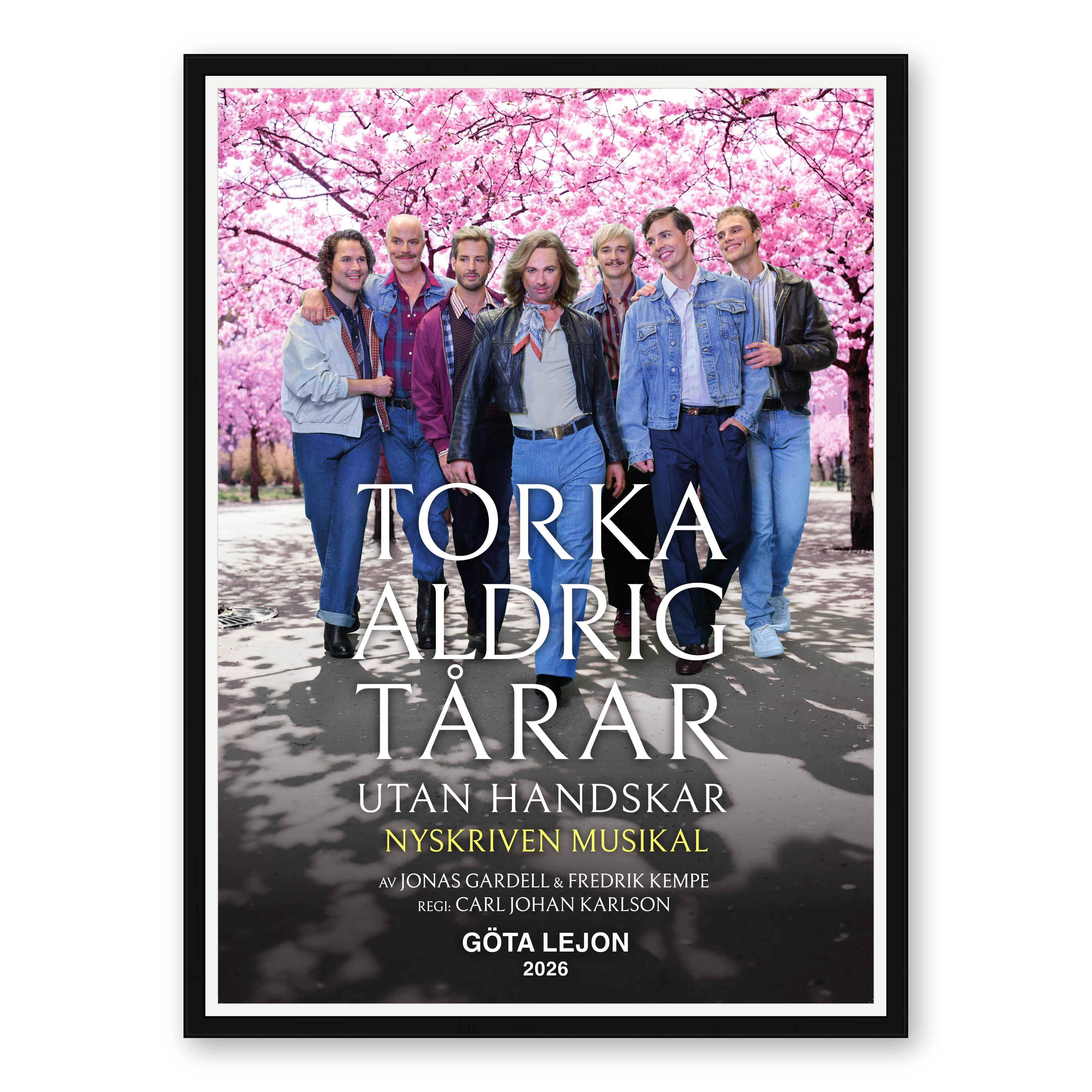 Torka Aldrig Tårar - Poster "Körsbärsblom"