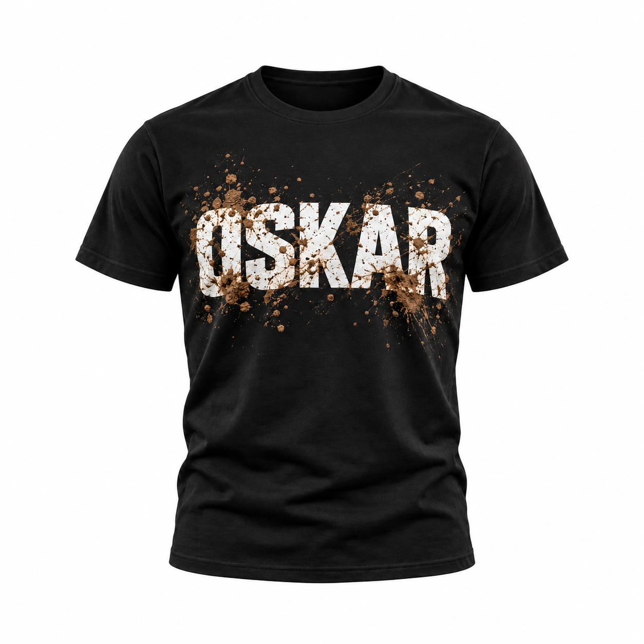 OKB T-shirt - svart med OSKAR lerig