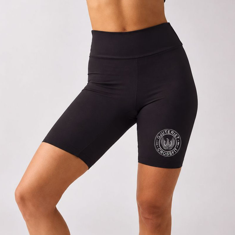 Gjuteriet korta tights dam, svarta