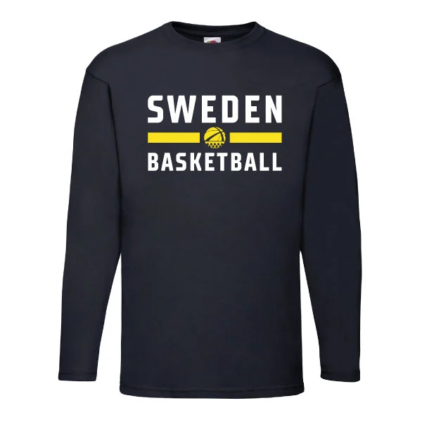 Sweden Basketball - Long Sleeve Tee