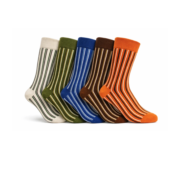 RIMITED - Stripe Socks i presentbox