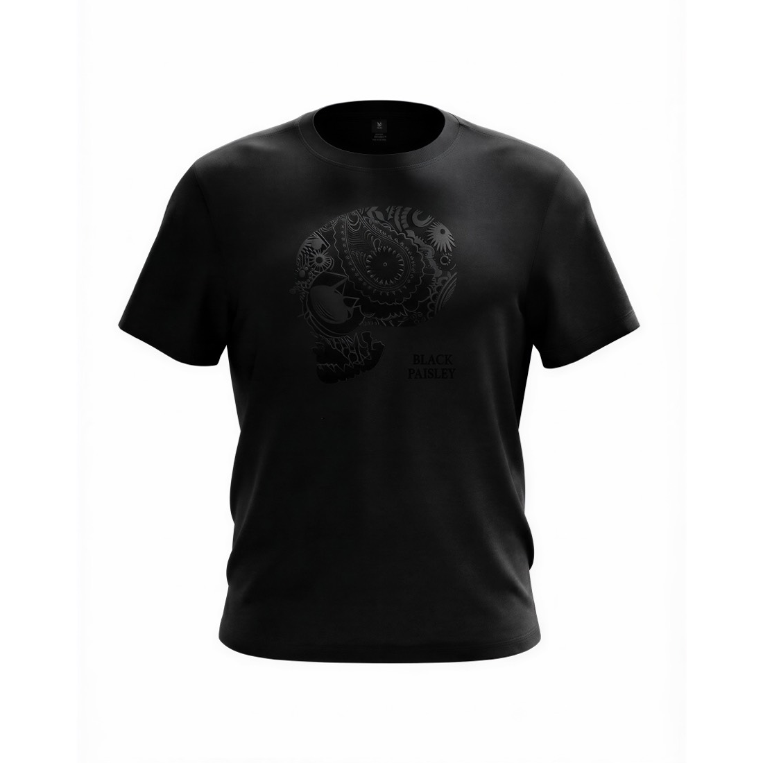 Black Paisley - Black on Black (vintage skull) 10 year anniversary
